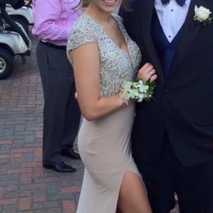 Tan Prom Dress!